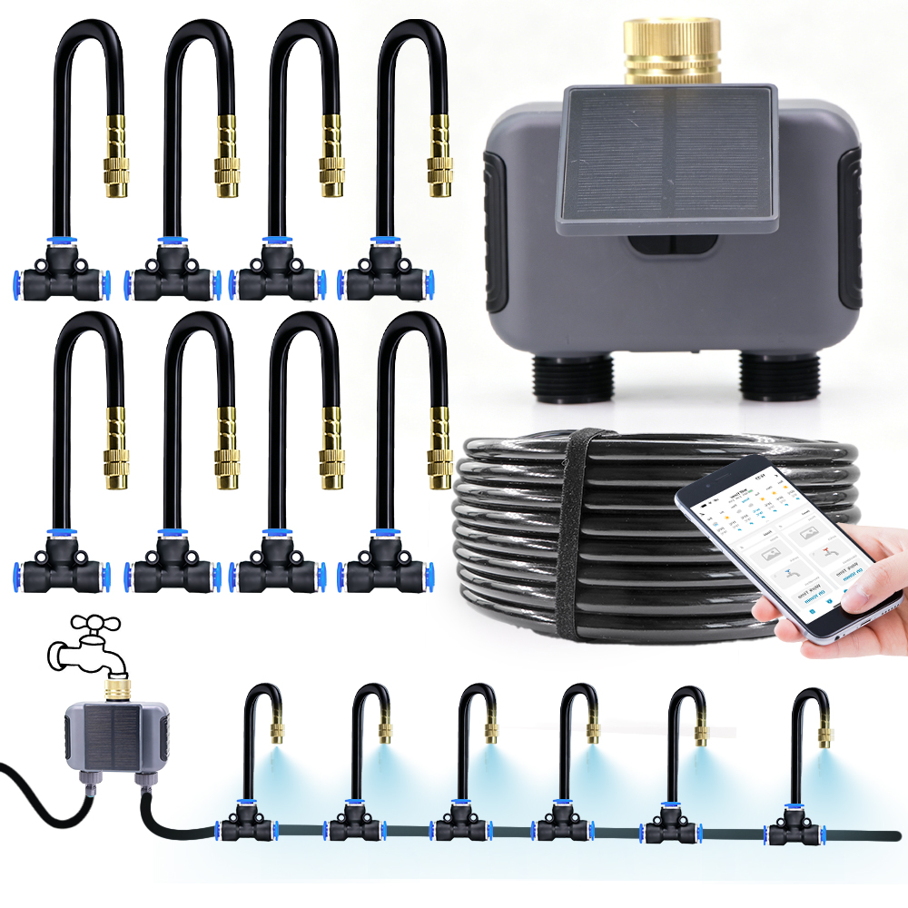 Smart Garden Keeper - 2-Way Solar Power Wifi Timer Spray