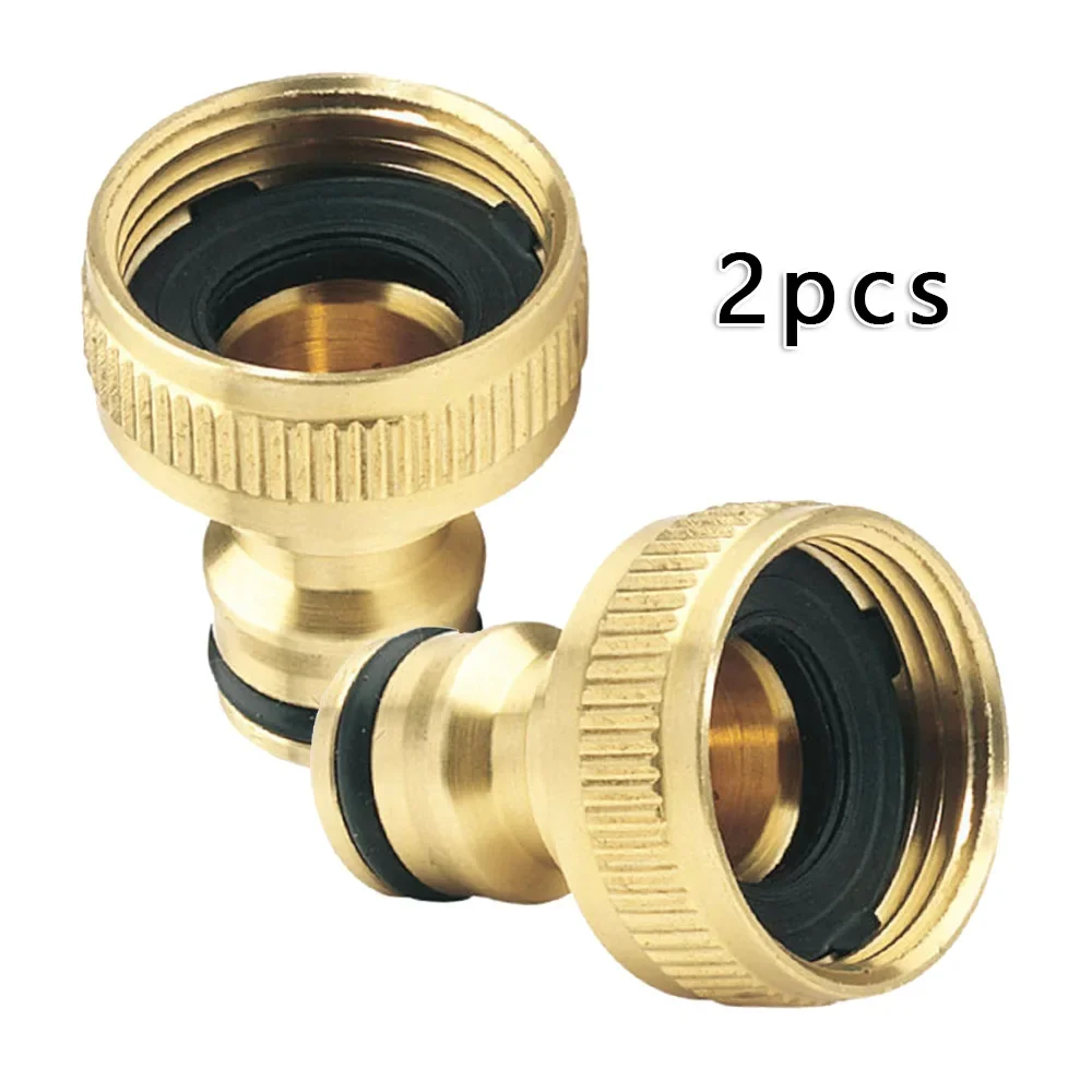 Smart Garden Hose - 2Pcs Garden Faucet Adapter 3/4'' to