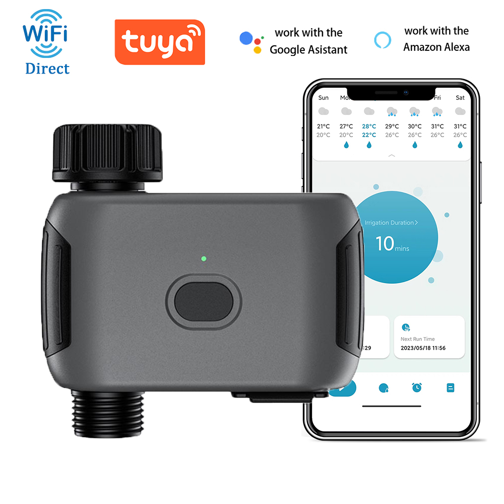 Wifi Irrigation Timer - Insoma Wifi Sprinkler Timer Automatic Irrigation