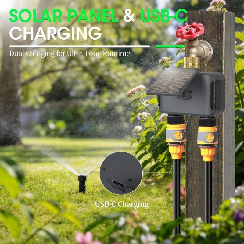 2-Zone Solar Water Timer with  - огляд і ціна Wifi Irrigation Timer