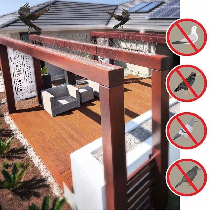 Stainless Steel Pigeon Spikes  - огляд і ціна Smart Garden Fence