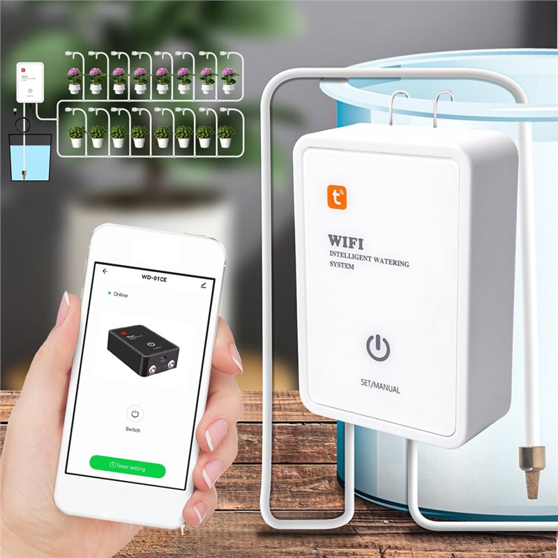 Automatic Drip Irrigation Wate - огляд і ціна Gardena Smart Irrigation Control