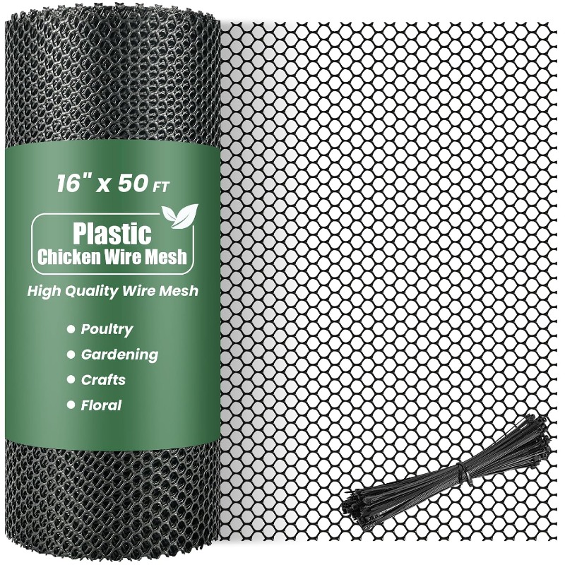 Plastic Wire Mesh Fence Roll - - огляд і ціна Smart Garden Fence