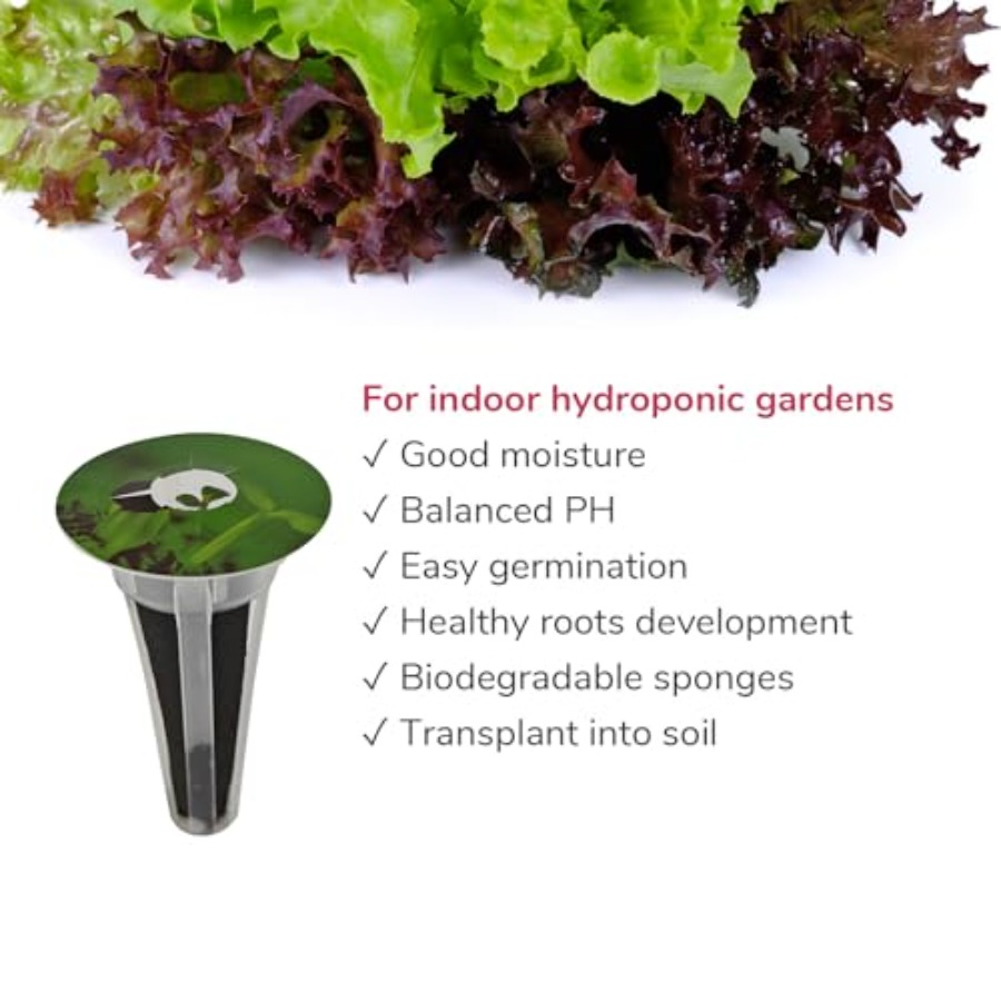 20-pod Seed Kit Lettuce Salad  - огляд і ціна Aerogarden Seed Pod