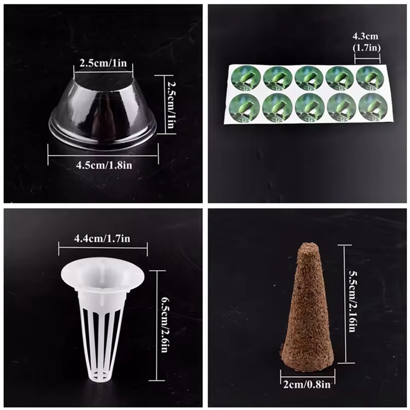 12Pcs Planting Basket Grow Spo - огляд і ціна Aerogarden Seed Pod