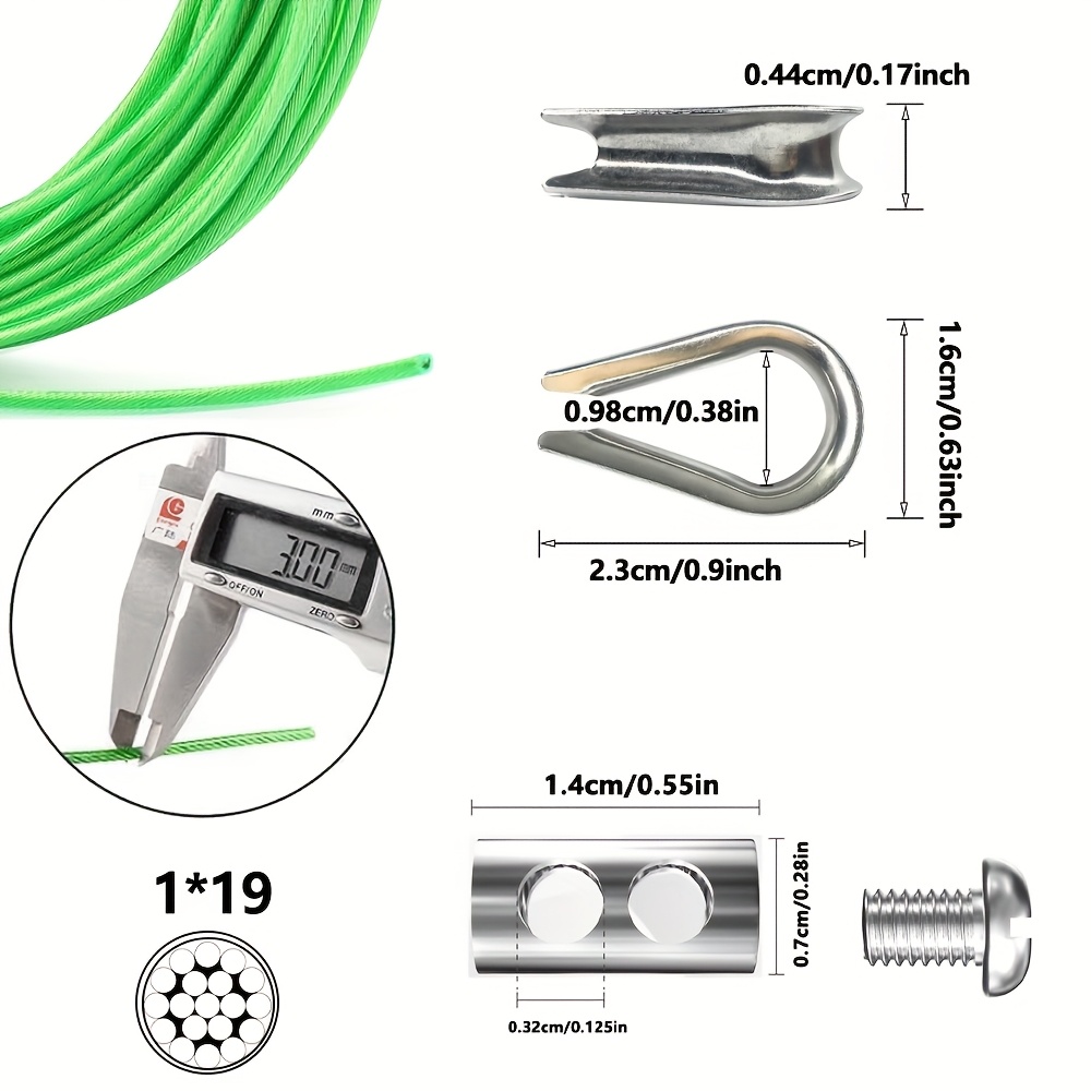 1/8 Inch (3mm Diameter) Green  - огляд і ціна Smart Garden Fence