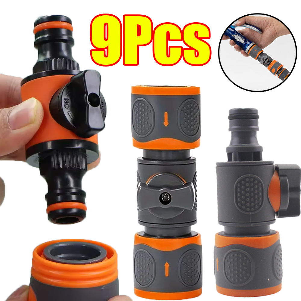 1-9Pcs Garden Hose Quick Conne - огляд і ціна Smart Garden Hose Valve