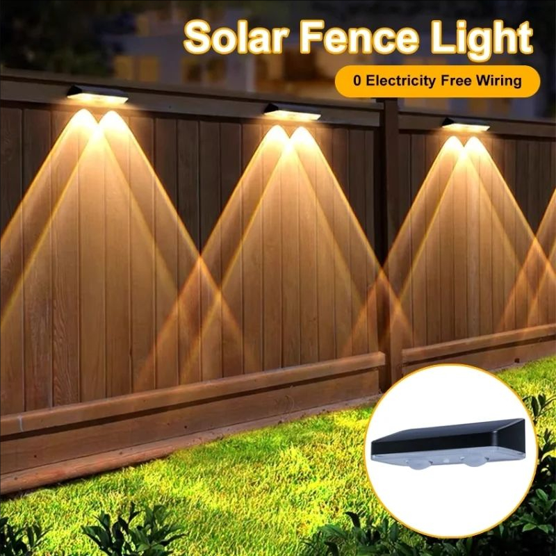 RGB Solar Fence Lights Outdoor - огляд і ціна Smart Garden Fence