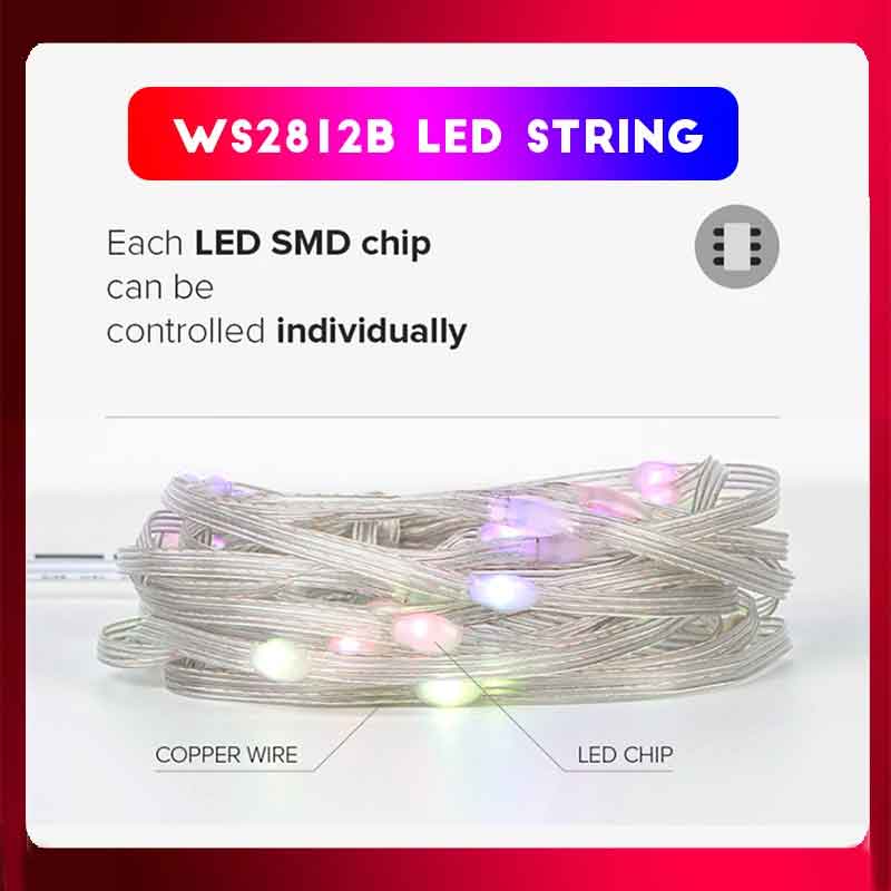 Led Fairy Light Strip Christma - огляд і ціна Smart Garden Festoon Lights