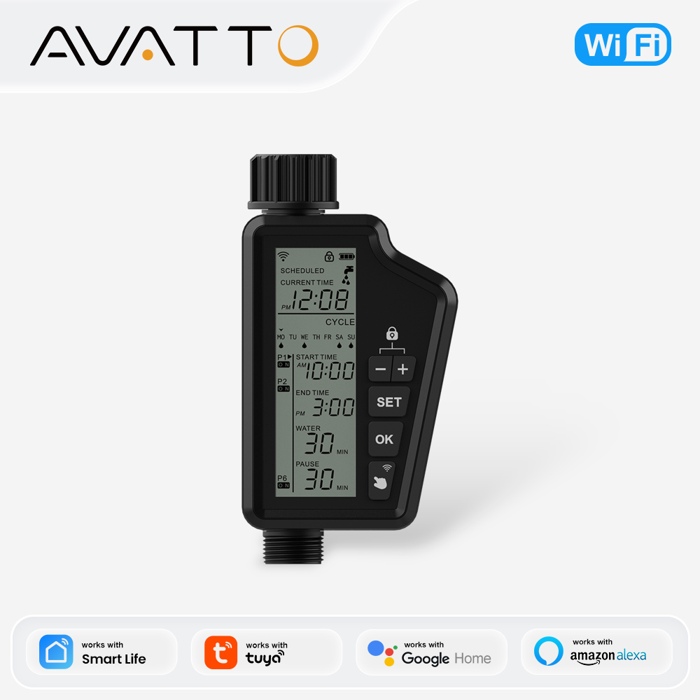 AVATTO Tuya WIFI Smart Garden  - огляд і ціна Wifi Irrigation Timer