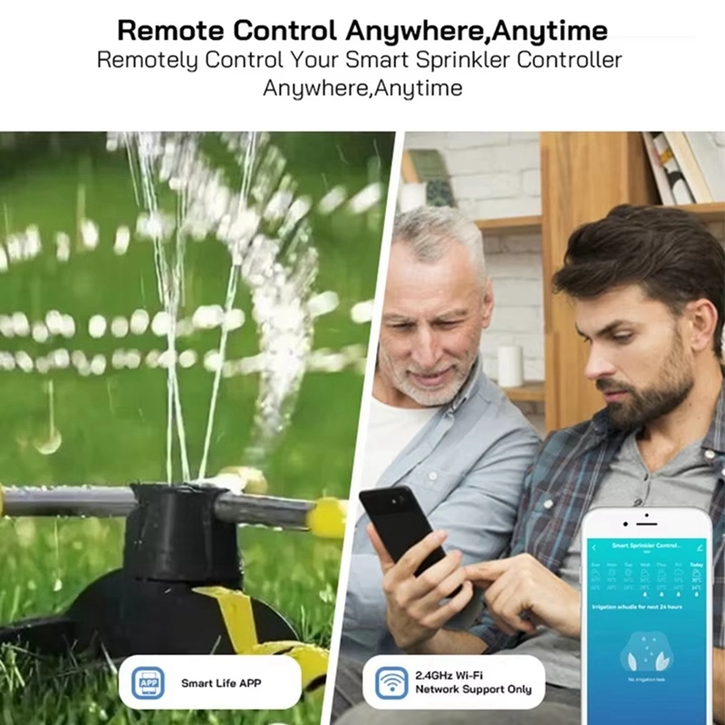 Tuya WiFi Smart Sprinkler Cont - огляд і ціна Wifi Irrigation Timer