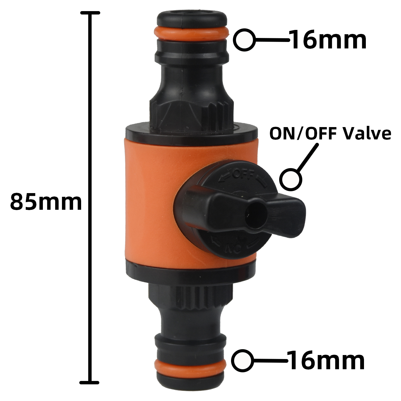 2pcs Garden Hose Tap Shut Off  - огляд і ціна Smart Garden Hose