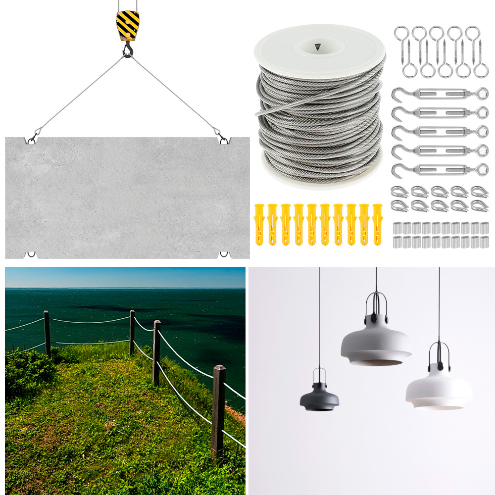 15M/30M Wire Cable Rope Stainl - огляд і ціна Smart Garden Fence