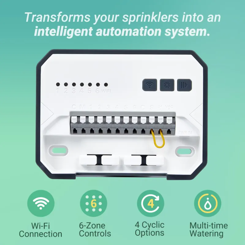 Inkbird IIC-600-WIFI 6-Zone Sm - огляд і ціна Gardena Smart Irrigation Control