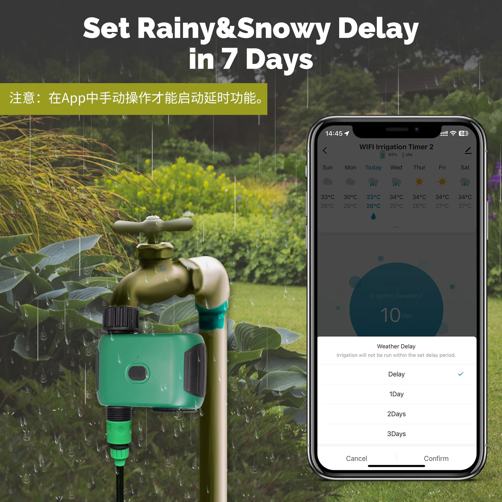 MOES Tuya Smart WiFi 1 Outlet  - огляд і ціна Wifi Irrigation Timer