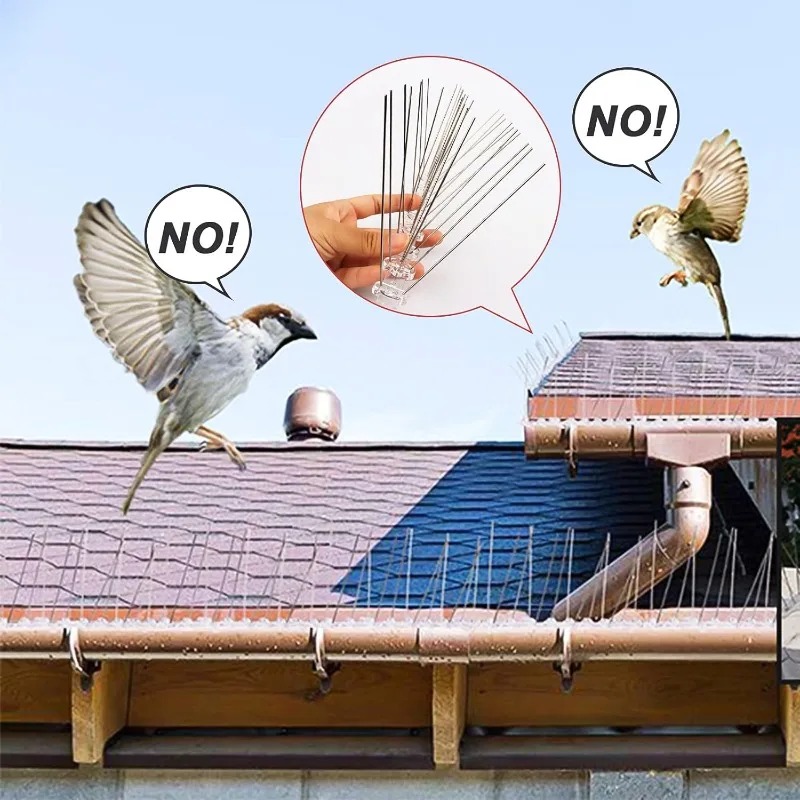 10/1x Pigeon Spikes Deterrent  - огляд і ціна Smart Garden Fence