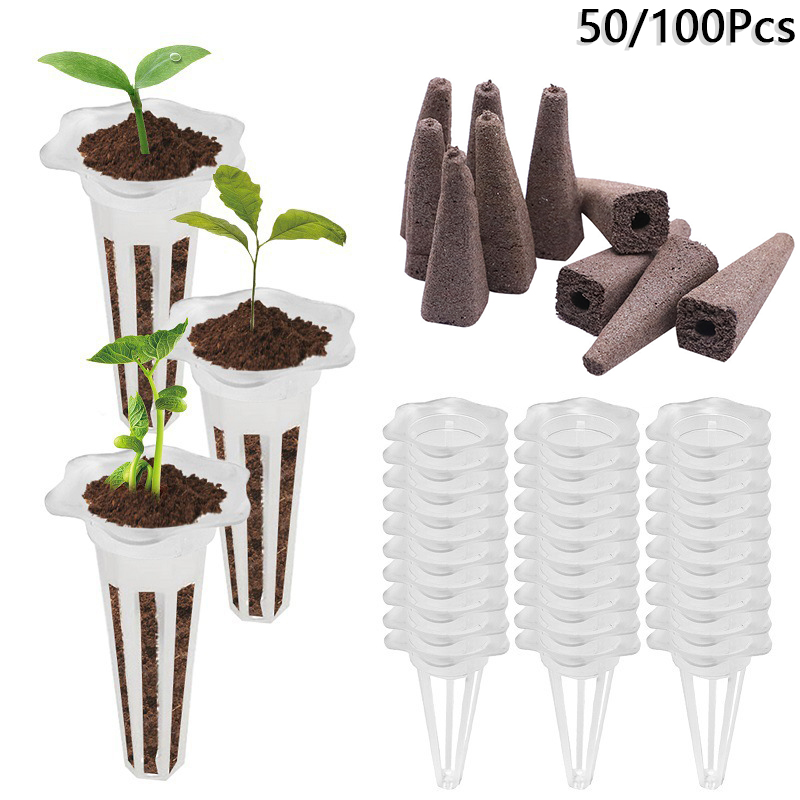 50/100pcs Plant Grow Basket Fo - огляд і ціна Aerogarden Seed Pod