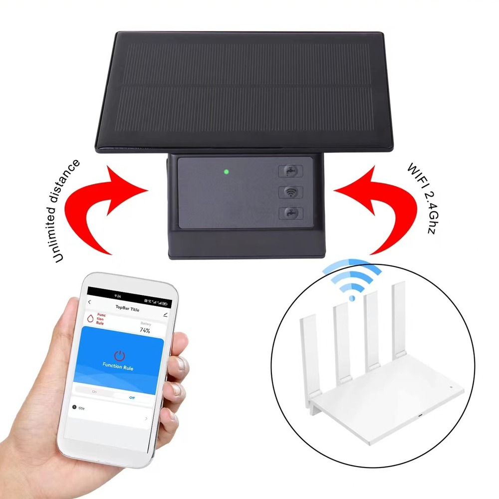 Tuya WiFi Solar Water Pump Tim - огляд і ціна Smart Garden Keeper