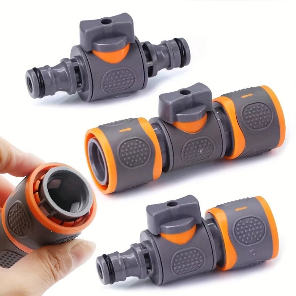 3PCS 16mm Ball Valve Hose Quic - огляд і ціна Smart Garden Hose Valve