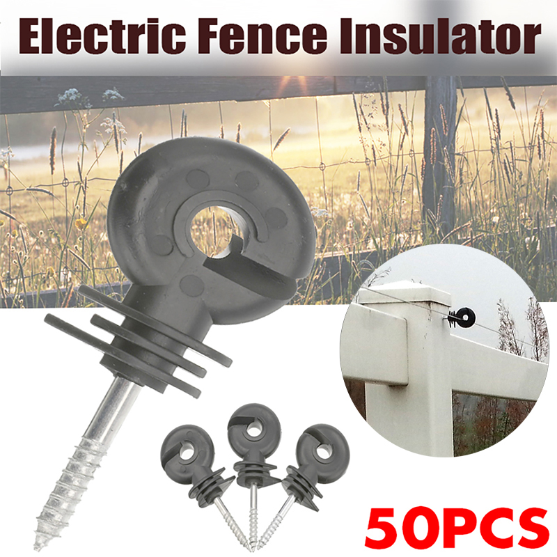 50Pcs Electric Fence Insulator - огляд і ціна Smart Garden Fence