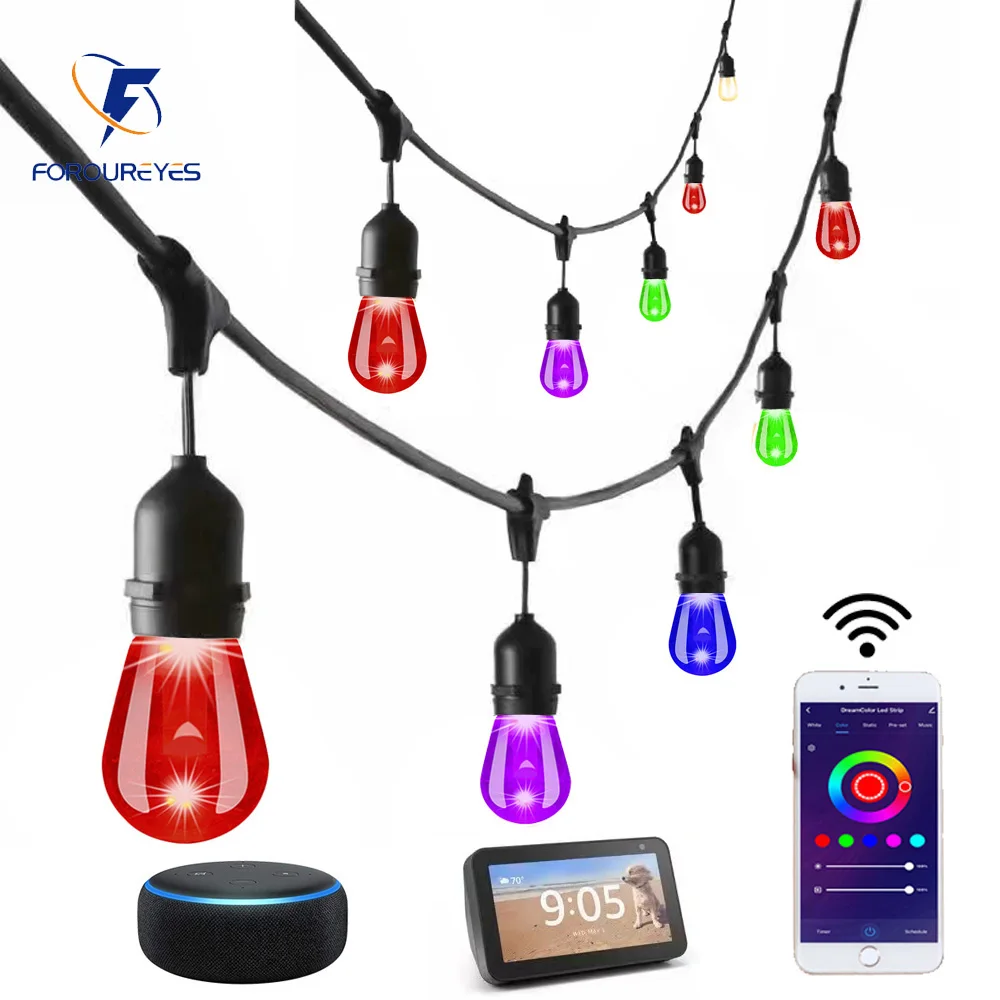 10m 20m 30m Smart LED String L - огляд і ціна Smart Garden Festoon Lights