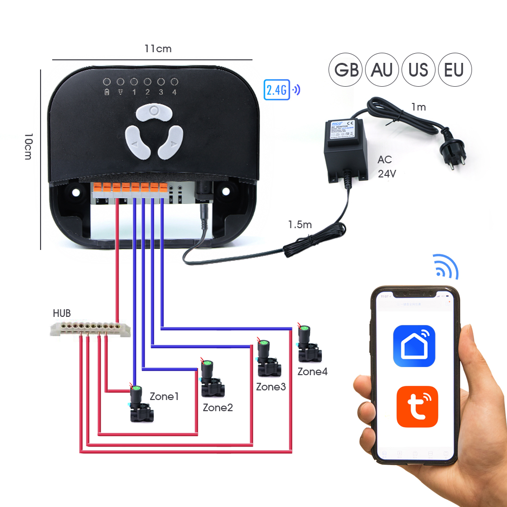 Garden Hose Solenoid Valve Con - огляд і ціна Smart Garden Hose