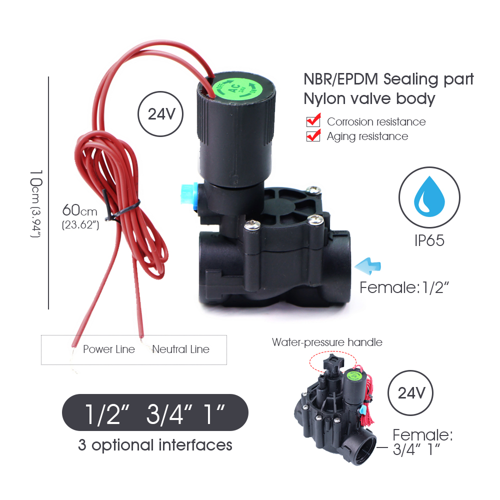 Garden Hose Solenoid Valve Con - огляд і ціна Smart Garden Hose
